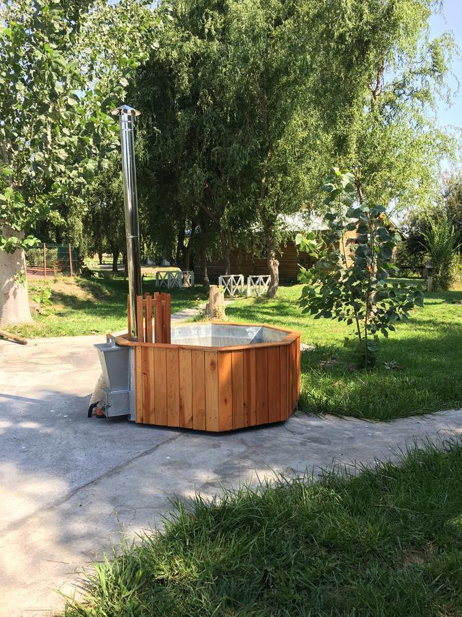 Cabanas Y Camping Playa Hermosa Los Ángeles Kültér fotó